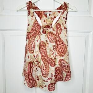 ambiance apparel Halter Paisley Tank * Medium‎